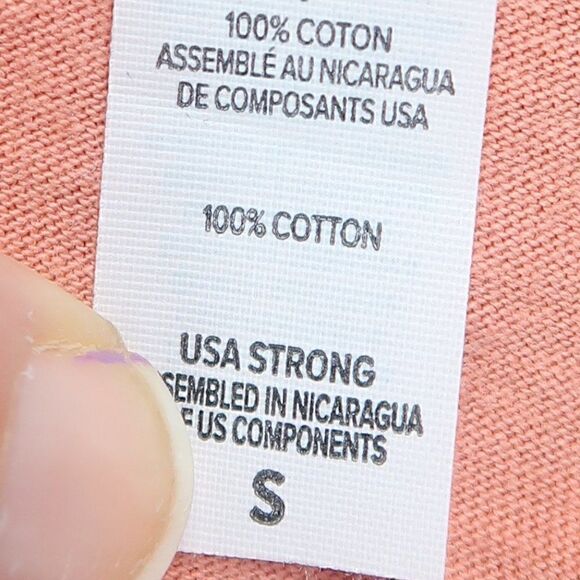 USA STRONG RIPPED INK PEACH RACER BACK TANK TOP SIZE SMALL - Picture 4 of 6